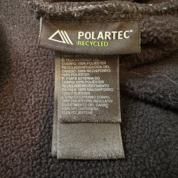 Vintage The North Face Black Denali Fleece Jacket Polartec F12 (2012) Men's XL - Picture 7 of 10